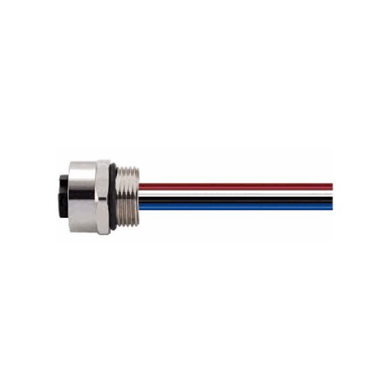Connecteur femelle 7/8, 2 pol.,   IP67, 2A, non-blindé
